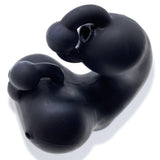 OXBALLS Meatlocker Electro Chastity Device — Black Ice - OX-3049-BLIC