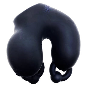 OXBALLS Meatlocker Electro Chastity Device — Black Ice - OX-3049-BLIC