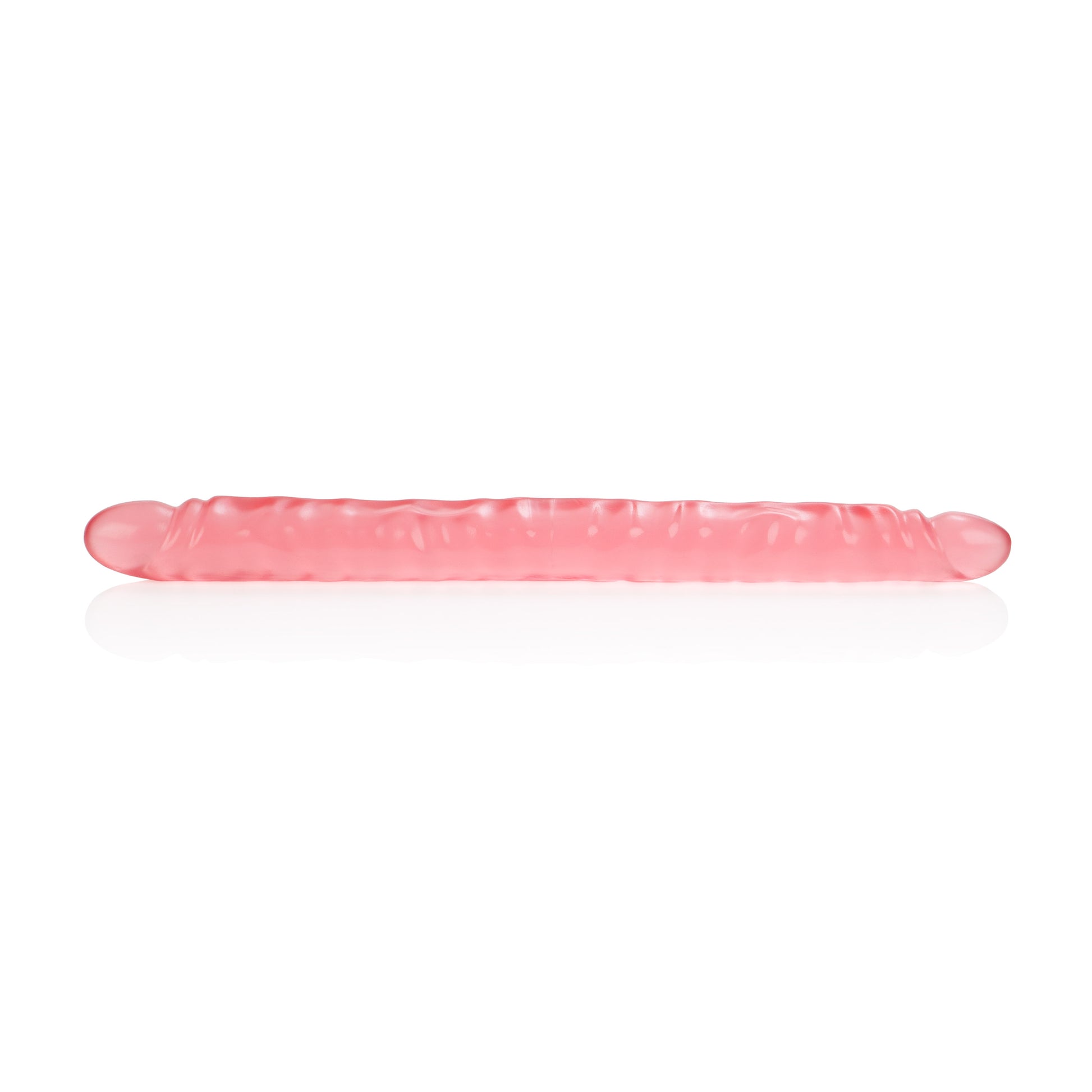 Slim Jim Duo 17 Inches Veined Super Slim Dong - Translucence by CalExotics