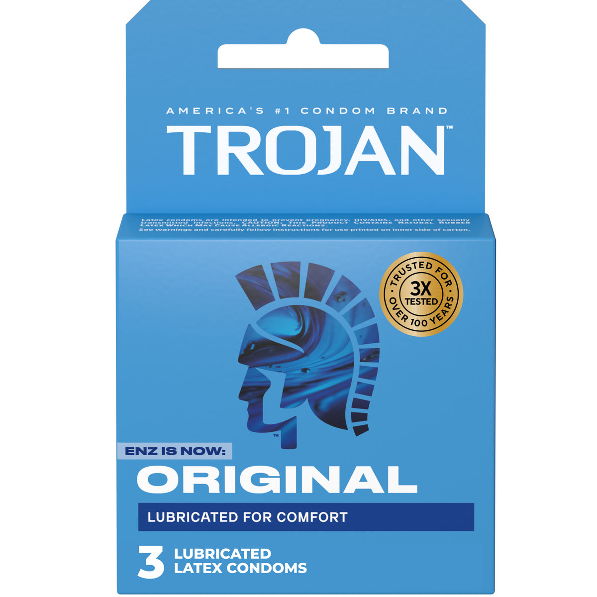 Trojan Enz Lubricated - 3 Pack
