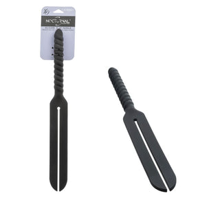 CalExotics Nocturnal Silicone Slap Paddle — Split Face, Insertable Handle, 16 in - SE2678532