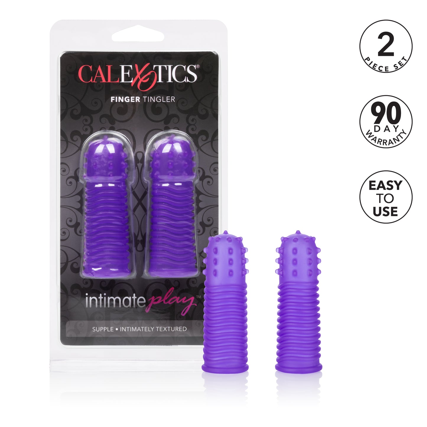 Intimate Play Finger Tingler - Purple by CalExotics
