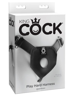 Pipedream King Cock Play Hard Strap-On Harness with Suction Base - PD5631-23