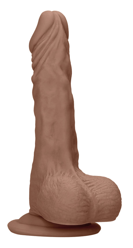 Shots 8 Inch Realistic Dildo with Suction Cup — Tan - SH-REA095TAN
