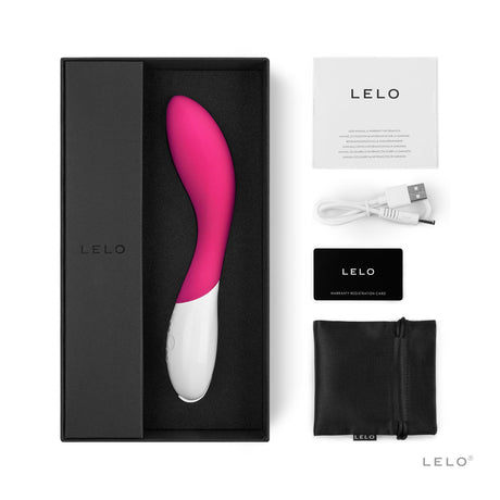 Lelo Mona 2 Mid-Size Vibrator — Cerise - LO7601