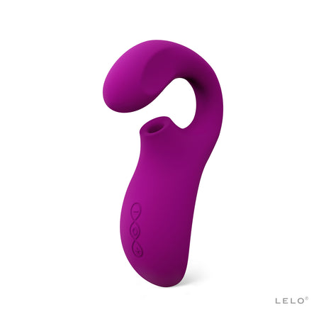 Lelo Enigma SenSonic Dual-Stimulation Vibrator — Deep Rose - LELO-8175