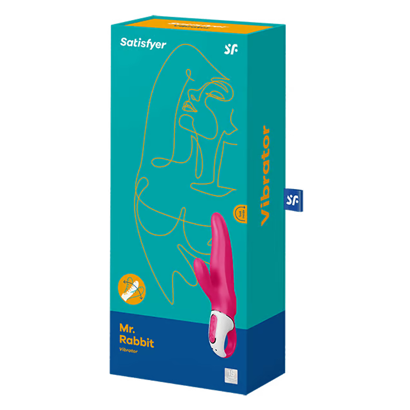 Satisfyer Mr. Rabbit Dual-Motor Rabbit Vibrator, Pink - SAT-MRRABBIT
