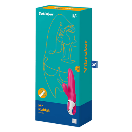 Satisfyer Mr. Rabbit Dual-Motor Rabbit Vibrator, Pink - SAT-MRRABBIT