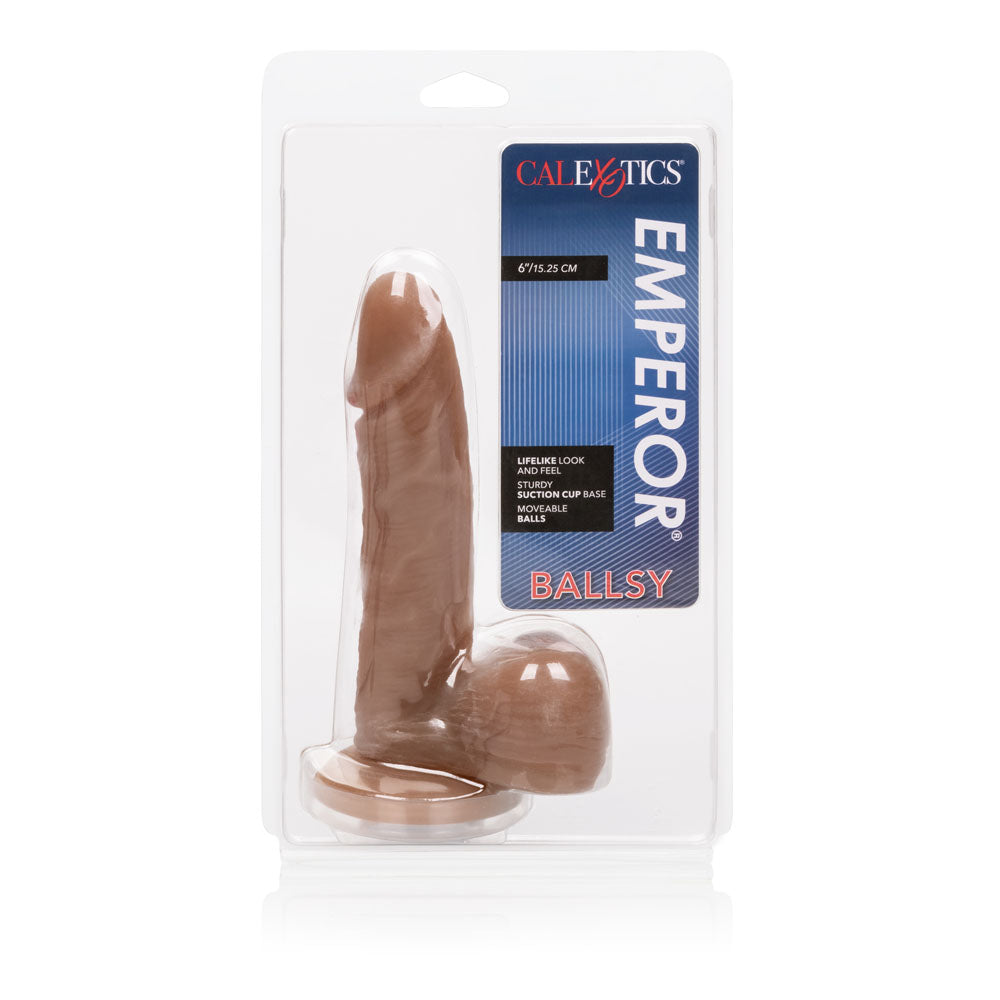 Emperor Ballsy 6 Inch - Brown by CalExotics