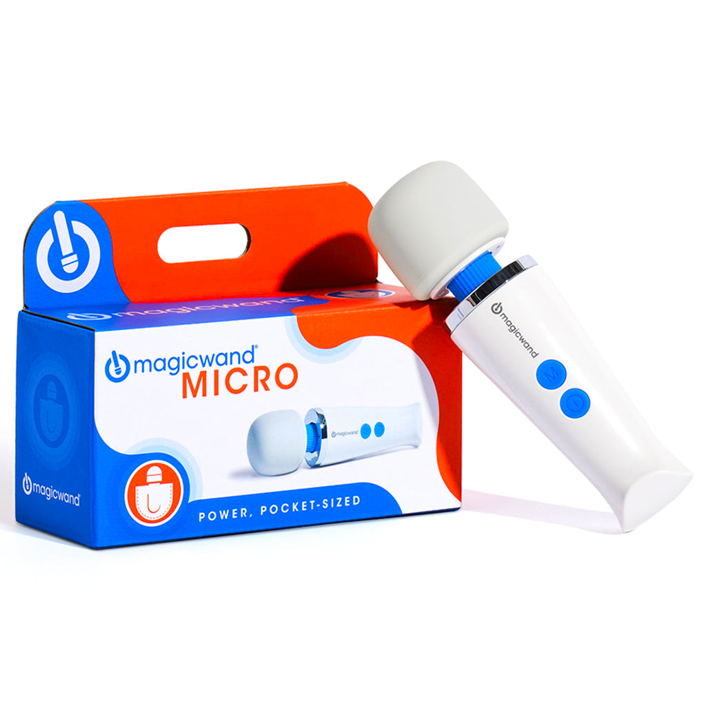 Magic Wand Micro Rechargeable Wand Vibrator, Compact - HV-60