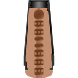 Doc Johnson Main Squeeze Original Masturbator, Caramel 7.5 in - DJ5202-02-BX