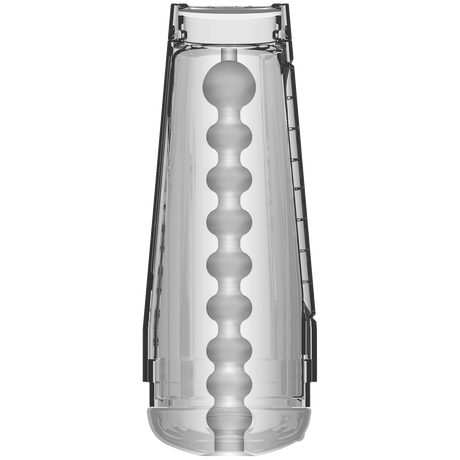 Doc Johnson Main Squeeze Optix Clear Squeeze Stroker, 7.5" - DJ5202-30-BX