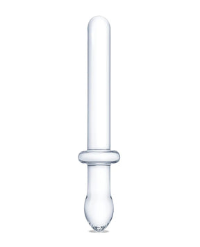 Electric Novelties 9.25 Inch Clear Dual-Ended Glass Dildo - GLAS-166