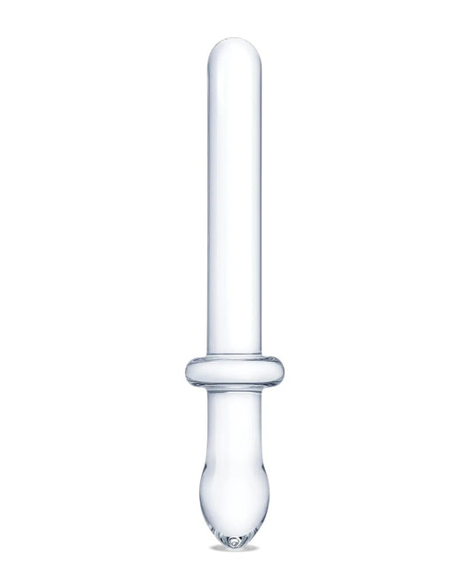 Electric Novelties 9.25 Inch Clear Dual-Ended Glass Dildo - GLAS-166
