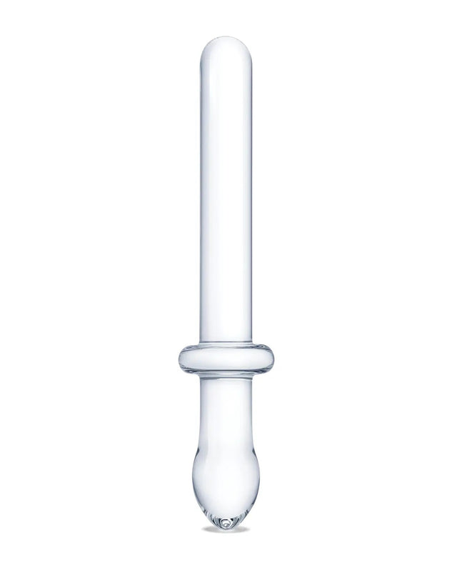 Electric Novelties 9.25 Inch Clear Dual-Ended Glass Dildo - GLAS-166
