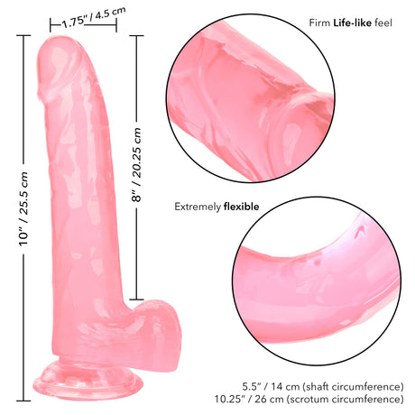 Size Queen 8 Inch - Pink