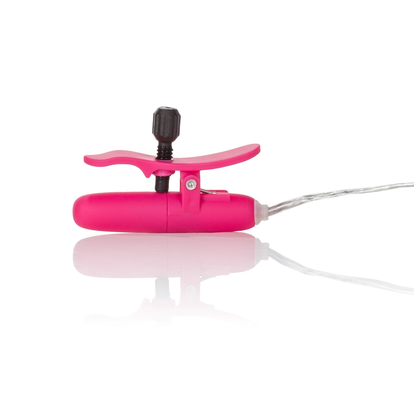 Vibrating Heated Nipple Teasers - Pink by CalExotics