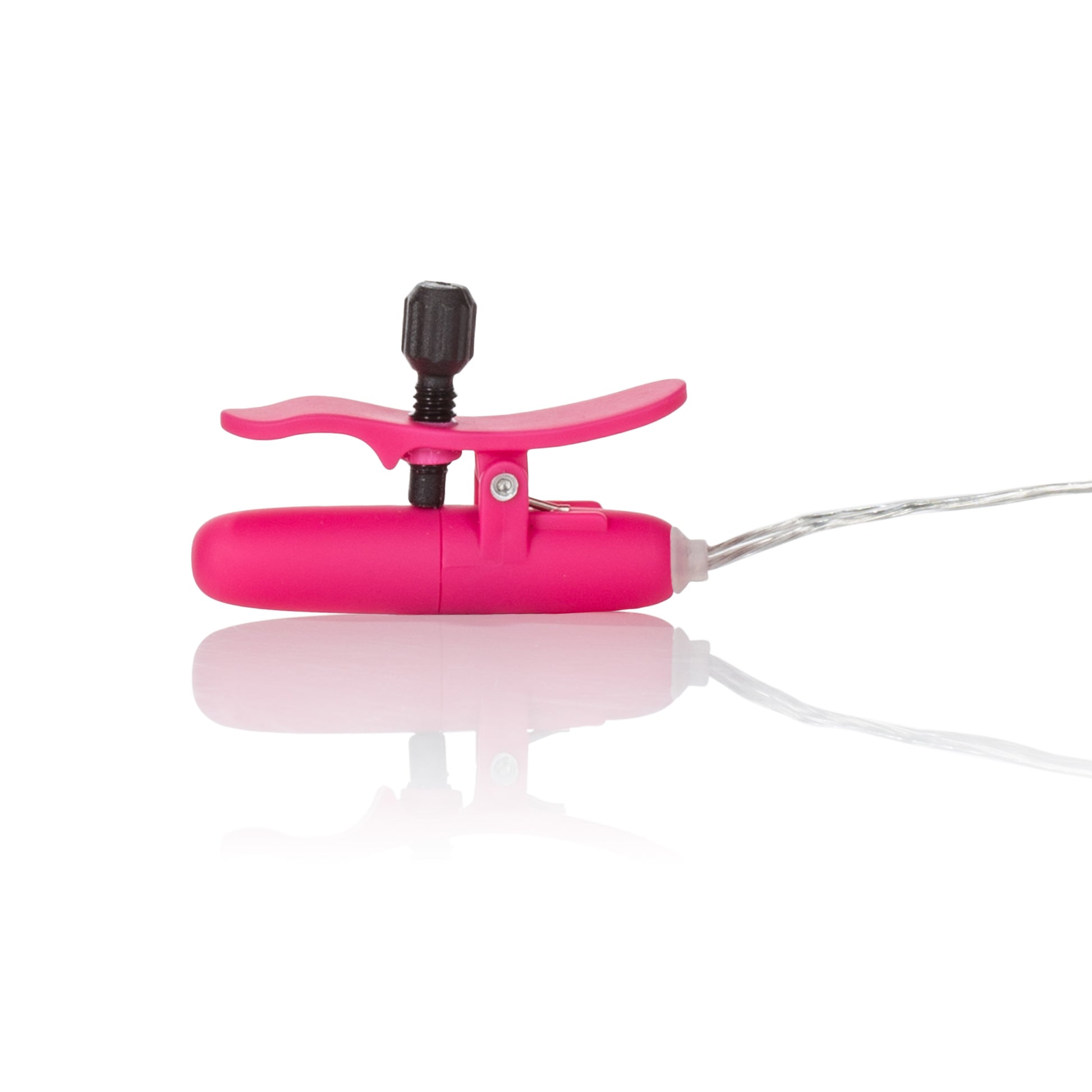 Vibrating Heated Nipple Teasers - Pink by CalExotics