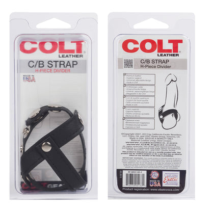 Colt Leather C/b Strap H-Piece Divider by CalExotics