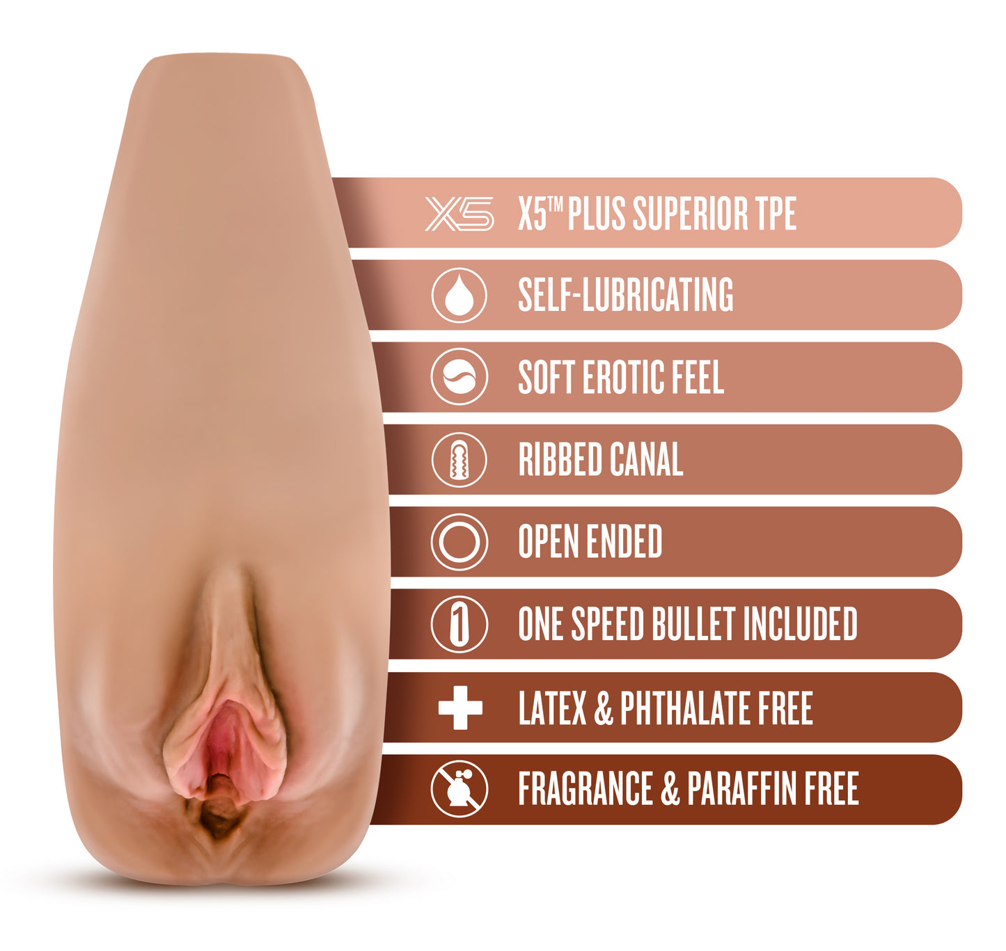 M Elite - Soft and Wet - Renata - Tan by Blush