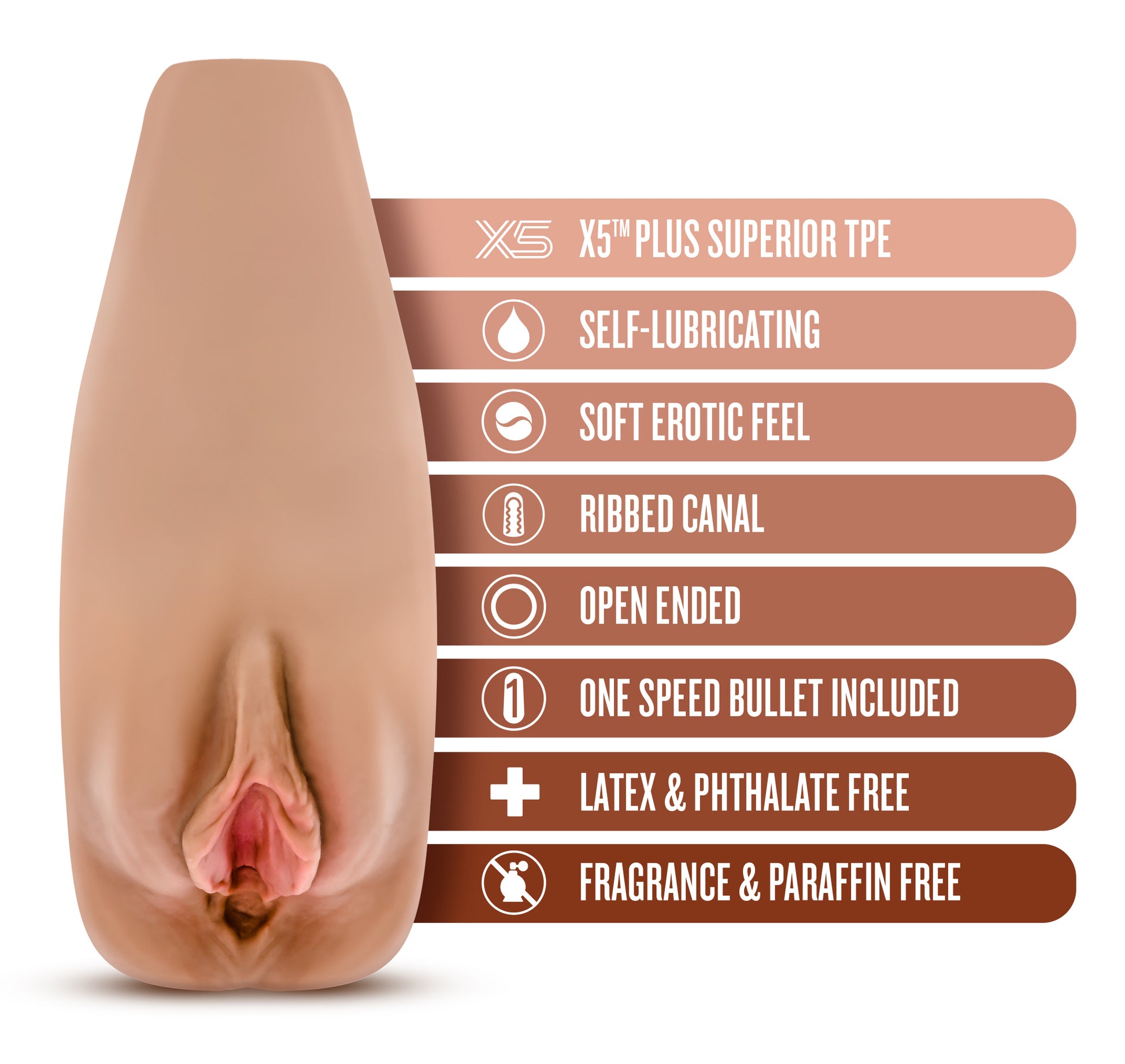 M Elite - Soft and Wet - Renata - Tan by Blush
