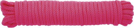 Spartacus Bondage Soft Rope — 10 m (33 ft), Pink - BSPL-08E7
