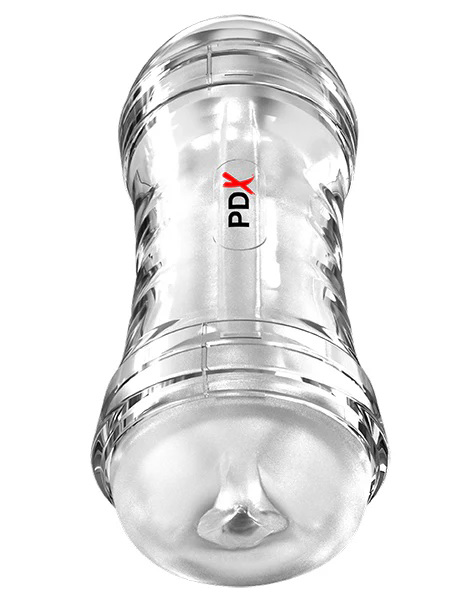 Pipedream Dual-Ended Self-Lubricating Stroker (Frosted) - PDRD446-20