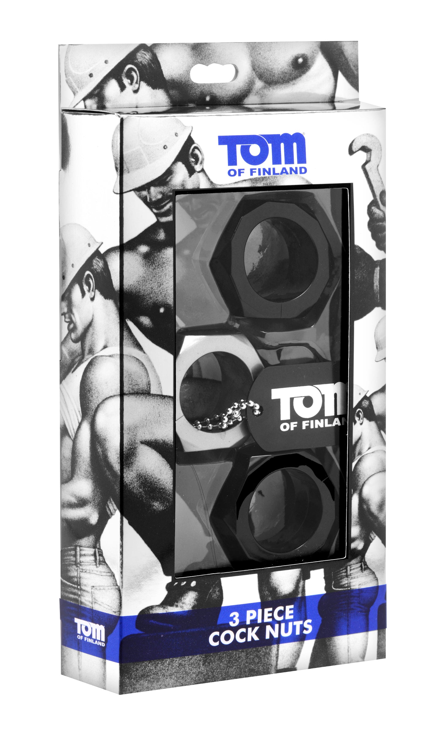 Tom of Fin 3 Pieces Cock Nuts by XR Brands