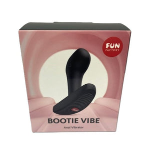 Fun Factory Bootie Vibe Anal Vibrator — Black, 3.8" - FUN-956