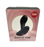 Fun Factory Bootie Vibe Anal Vibrator — Black, 3.8" - FUN-956