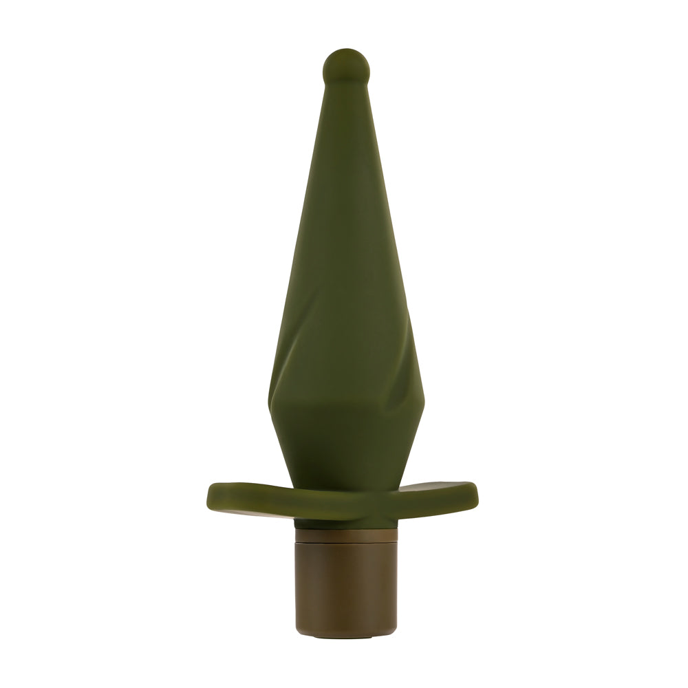 Evolved Novelties The Private Vibrating Anal Plug — Green - SL-RS-3359-2
