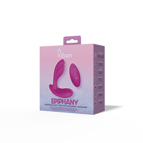 Epiphany Clitoral Rollerball Panty Vibe - Berry