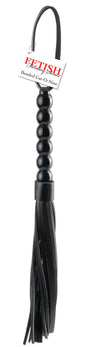 Pipedream Fetish Fantasy Beaded Cat-O-Nine Tails, 20" Black - PD3703-00