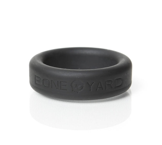 Rascal Boneyard Silicone Ring — 30mm Black, Soft-Touch - BY-0130
