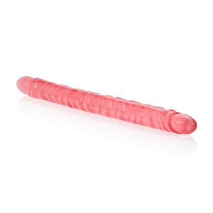 Slim Jim Duo 17 Inches Veined Super Slim Dong - Translucence by CalExotics