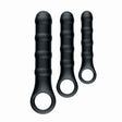Nasstoys Asssation 3‑Piece Anal Wand Training Kit — Black, Silicone/ABS - NW3316-2