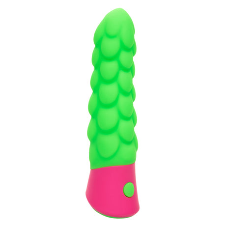 CalExotics Rave Ripple Massager — Green, 10 Speeds, 4.25 in - SE0605103