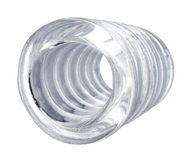 XR Brands Spiral Ball Stretcher — Clear, Flexible - TV-AC759