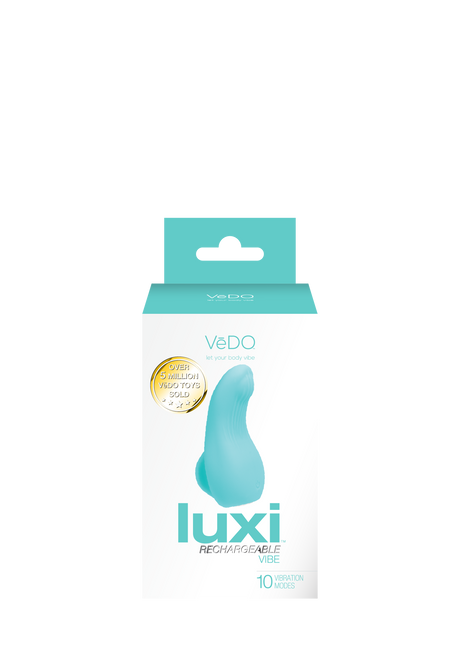 VeDO Luxi Clitoral Finger Vibe — Turquoise - VI-F2101