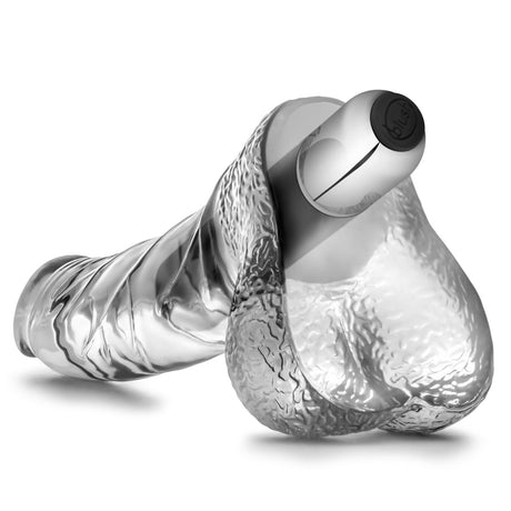 Blush Naturally Yours Vibrating Ding Dong — Clear Beginner Vibrator - BL-53712