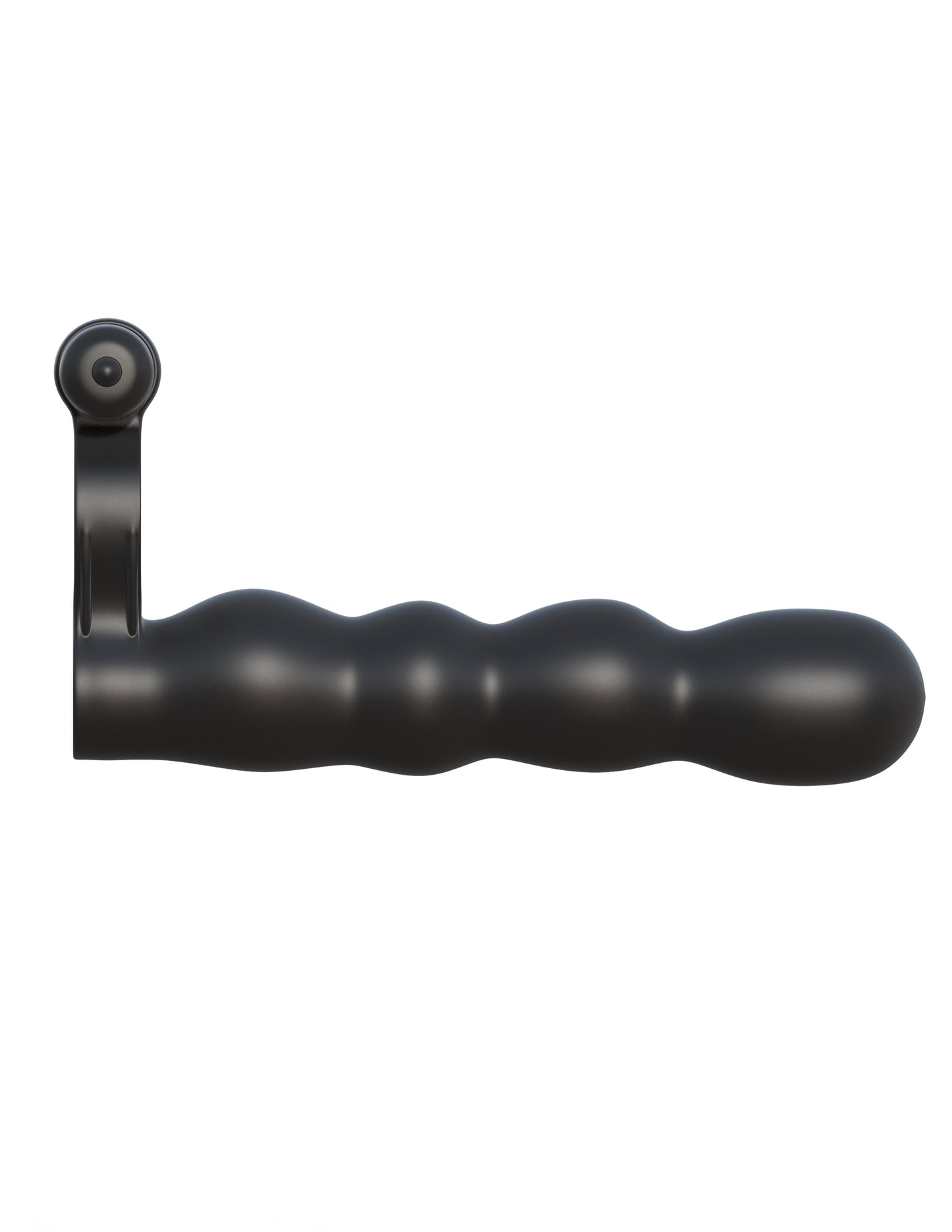 Fantasy C-Ringz Posable Partner Double Penetrator - Black by Pipedream