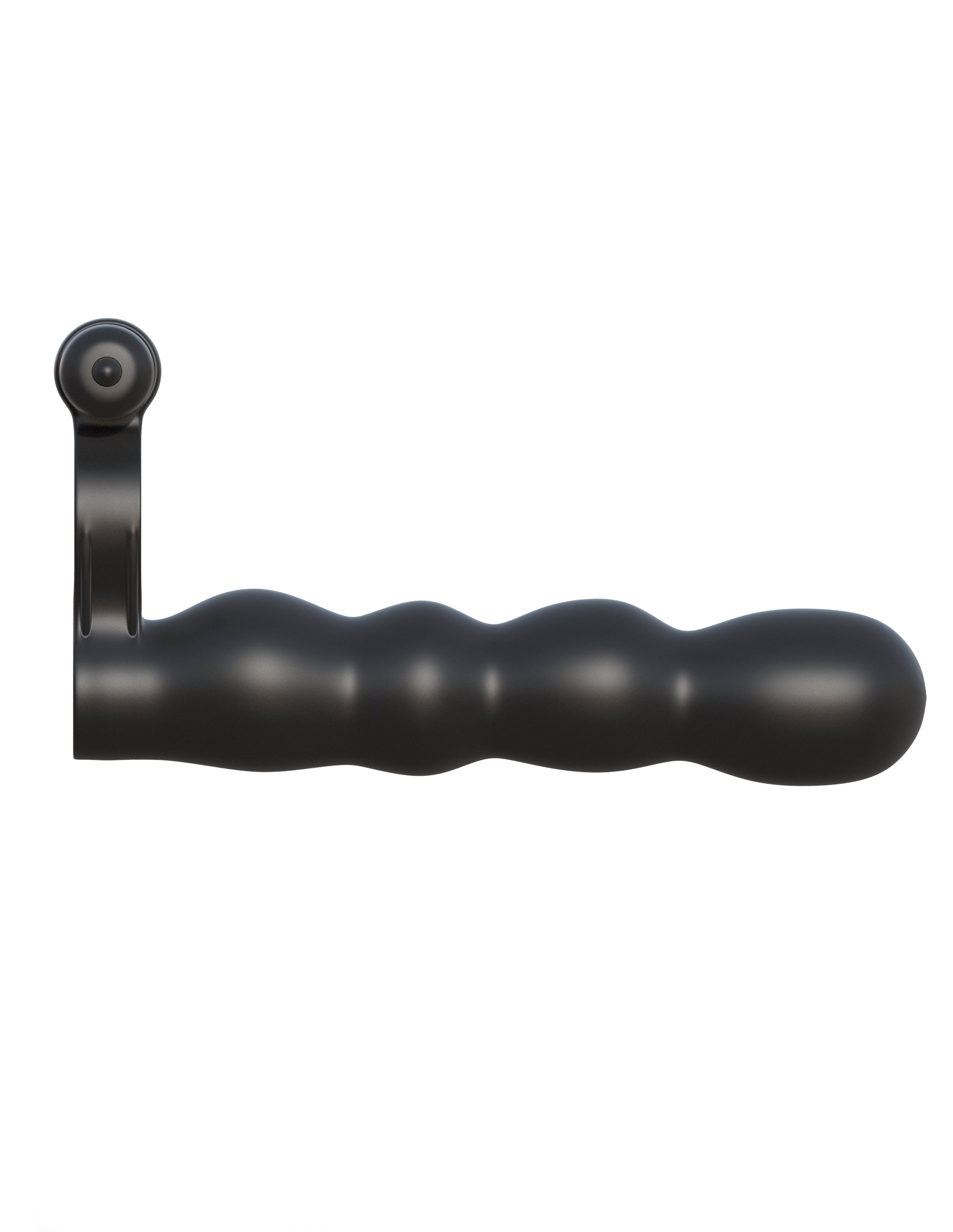Fantasy C-Ringz Posable Partner Double Penetrator - Black by Pipedream