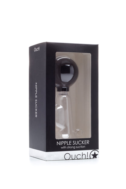 Nipple Sucker With Strong Suction - Black by Shots