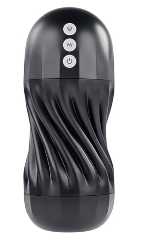 Playboy Pleasure Solo Stroker — Black, USB Rechargeable - PB-RS-8249-2