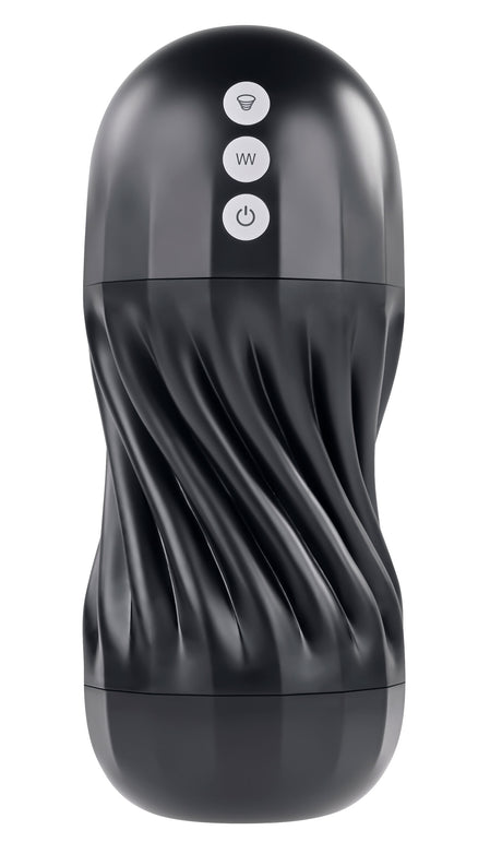Playboy Pleasure Solo Stroker — Black, USB Rechargeable - PB-RS-8249-2