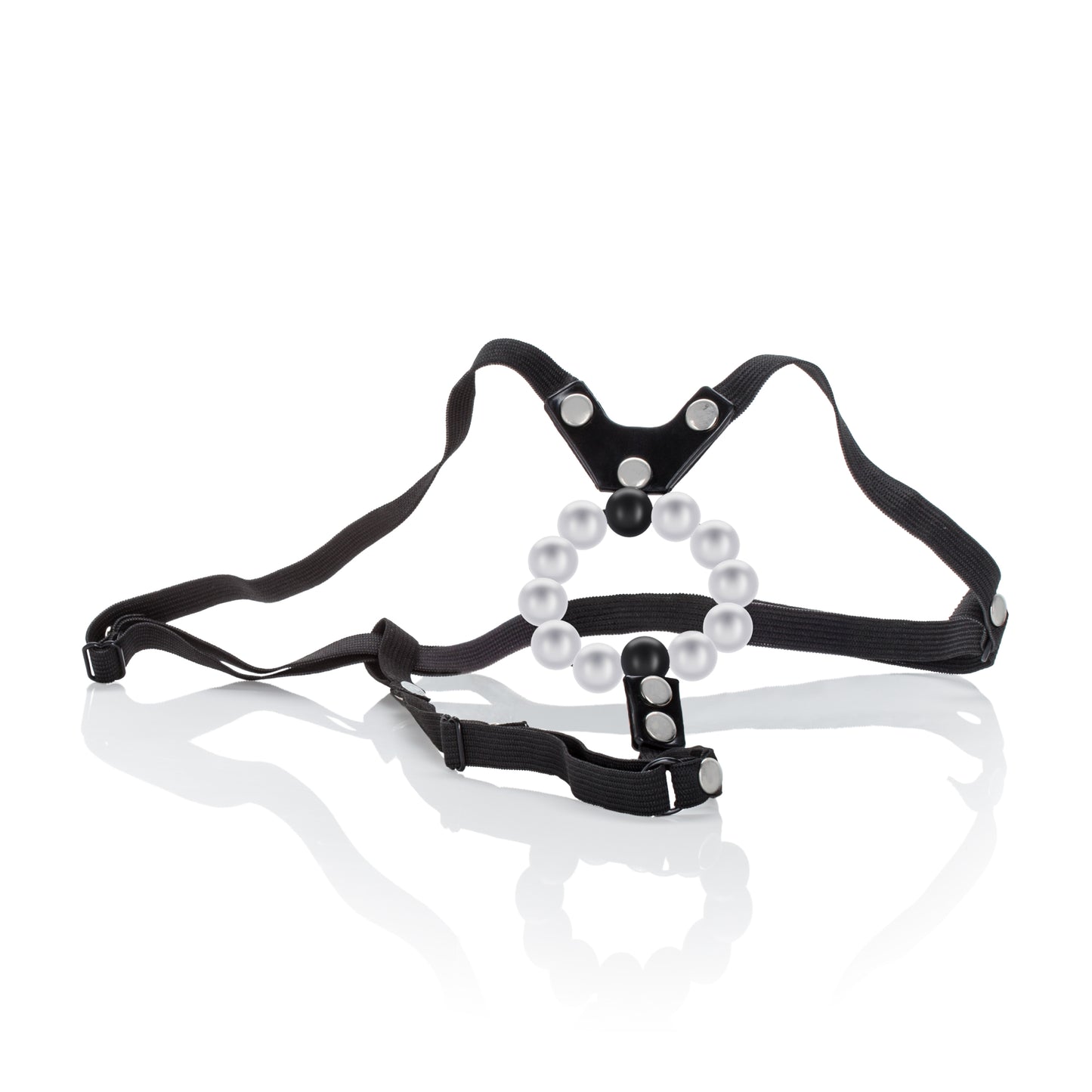Lover's Thong With Pleasure Pearls by CalExotics
