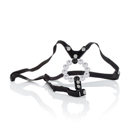 Lover's Thong With Pleasure Pearls by CalExotics