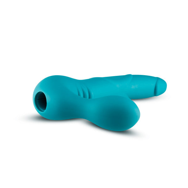 Temptasia - Luna - Strapless Silicone Dildo - Teal by Blush