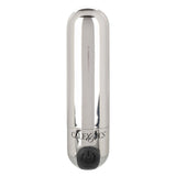CalExotics Rechargeable Hideaway Bullet — Silver, 3-Inch Travel Vibrator - SE0062402