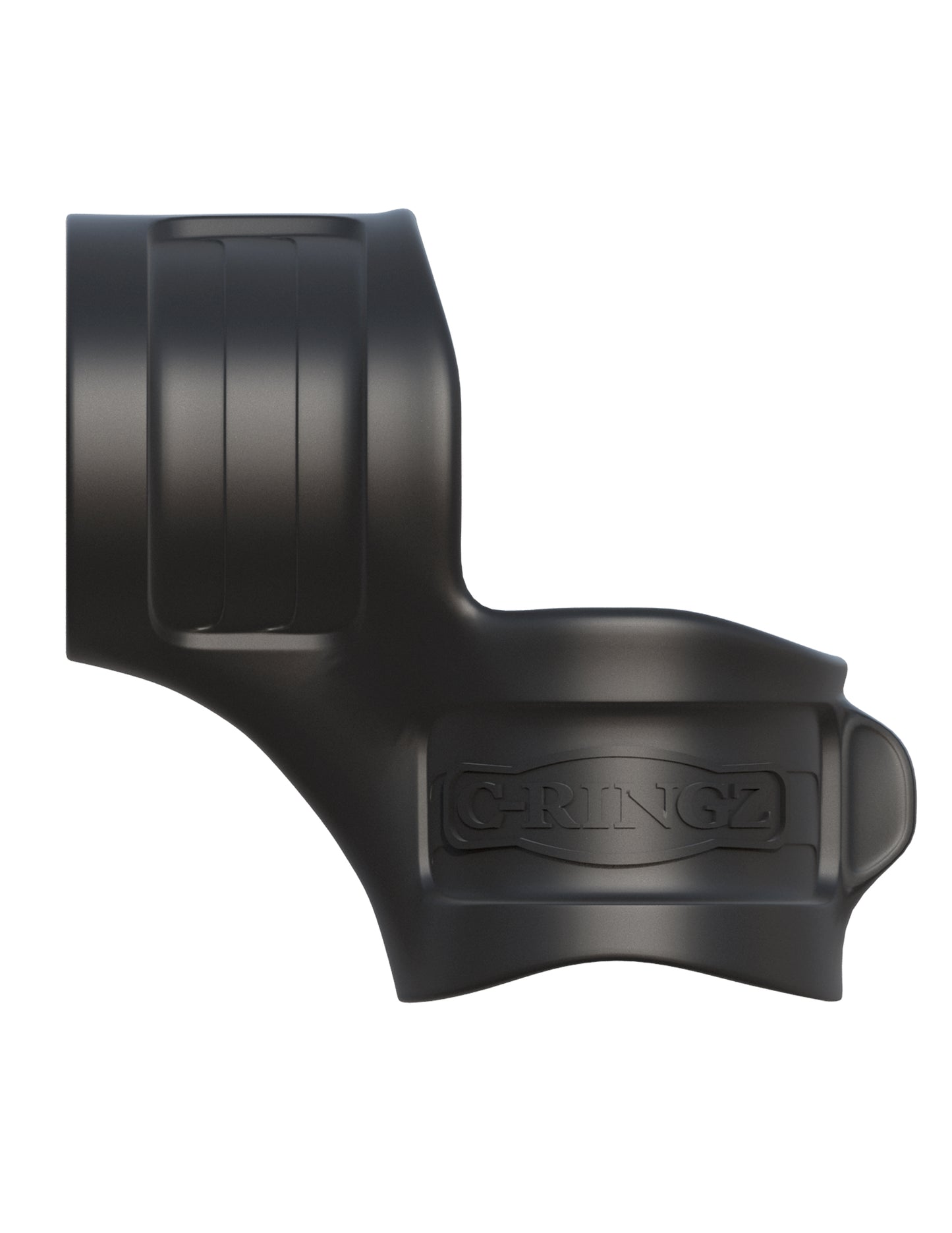 Fantasy C-Ring Mr Big Cock Ring and Ball Stretcher - Black by Pipedream